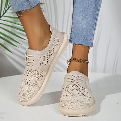 Norvielle Damen Orthopädische Laufschuhe Atmungsaktives Mesh