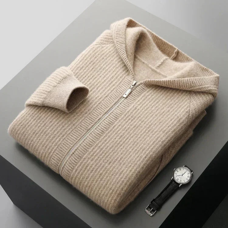Karl Herren Kaschmir-Hoodie -Qualität