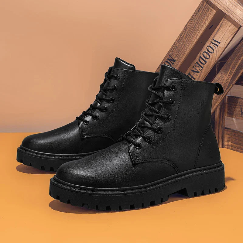 Herren High- Stiefel Wasserdicht Rutschfest