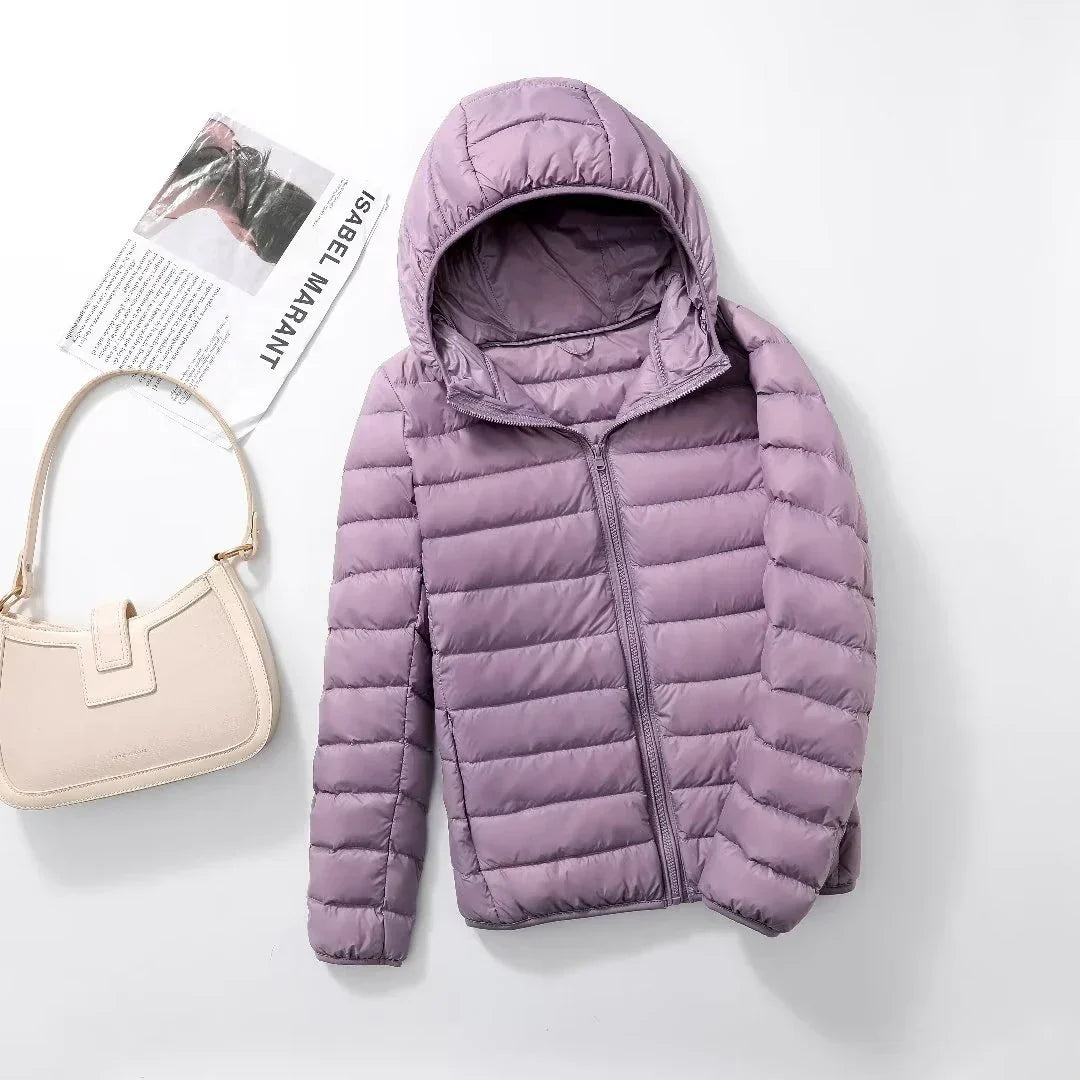 Norvielle Damen Daunenjacke Leicht Herbst Winter
