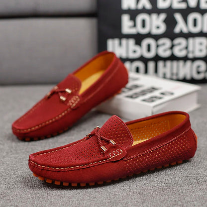Giovanni atmungsaktive Leder-Schnürschuhe