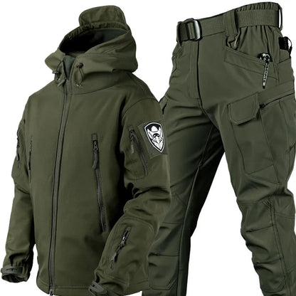Herren Wasserdichte Skijacke und -hose Funktion