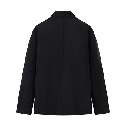 Lorayne Damen Oversized Doppelreihenjacke