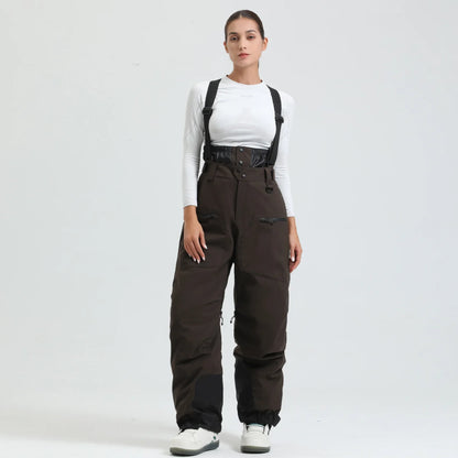 Unisex Skihose Trägersystem Funktionsmaterial