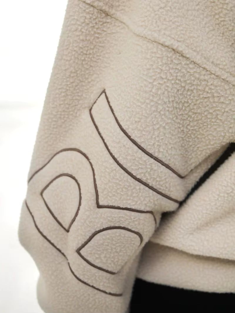 Akerra Damen Oversize Fleece Hoodie Kapuze