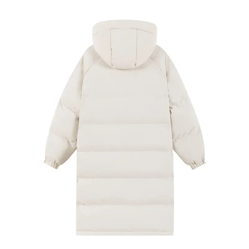Damen Steppjacke Lang Greta