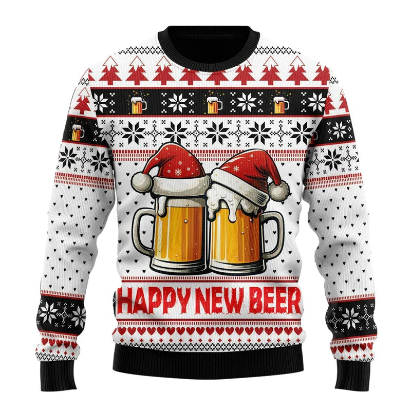 Herren Pullover Musterdesign Moderner Schnitt