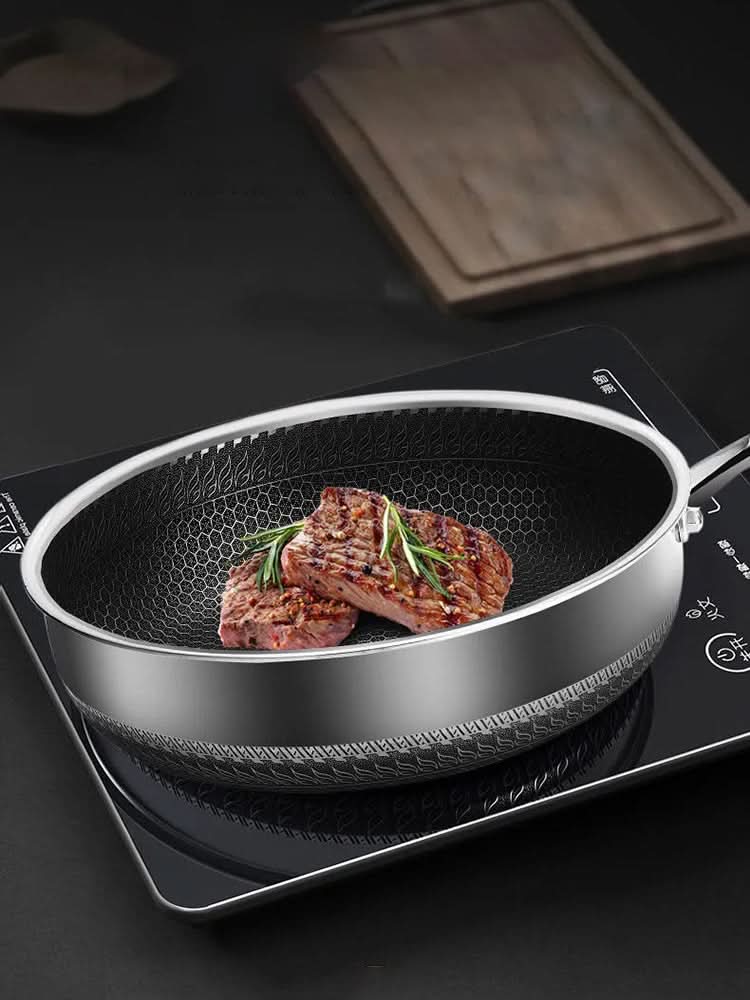 MavenSteel Edelstahl Bratpfanne Hochwertig