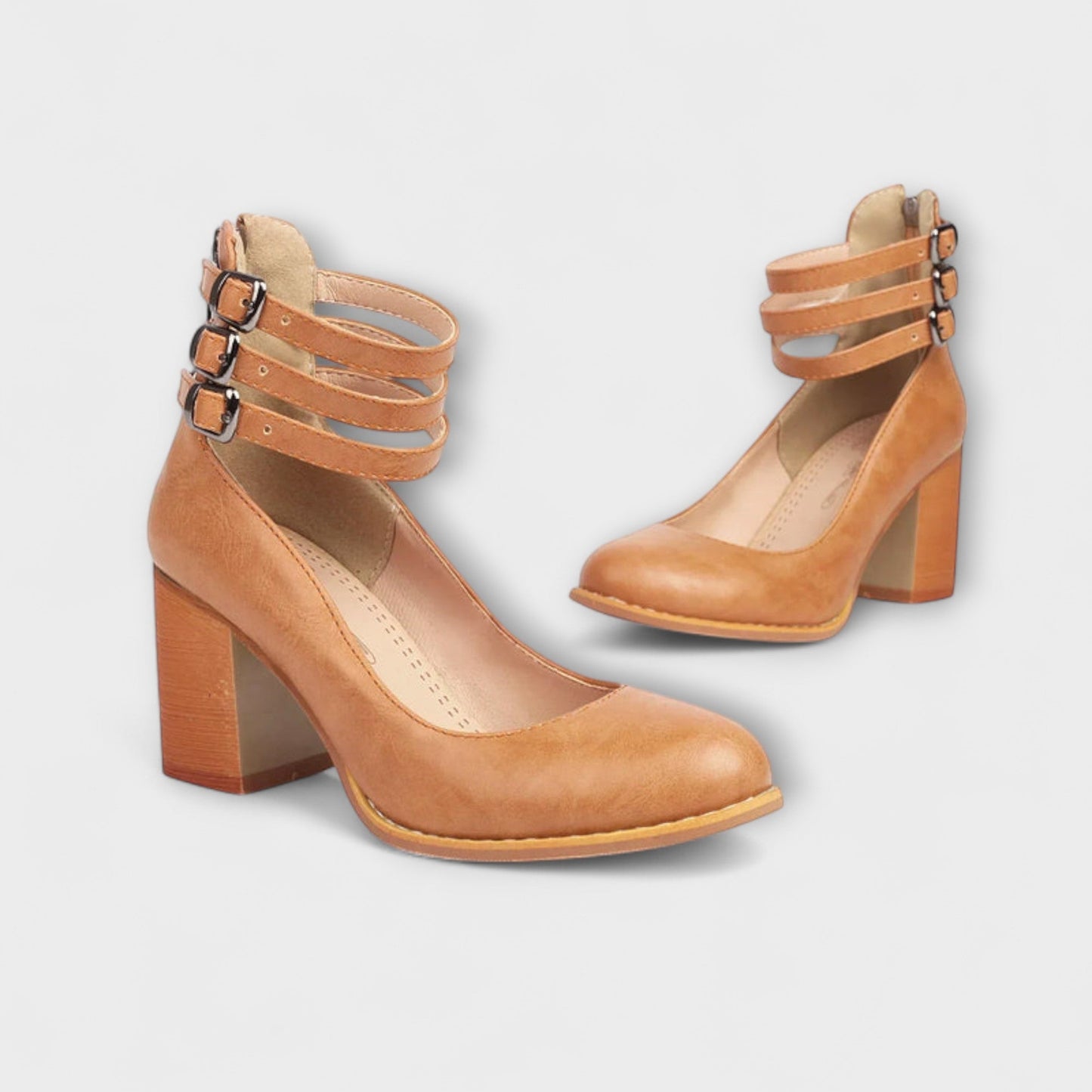 Alira Damen Pumps Knöchelriemen-Design