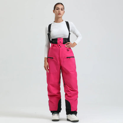 Unisex Skihose Trägersystem Funktionsmaterial