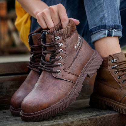 Herren Sicherheitsstiefel Wasserdicht Braun Stahlkappe Rutschfest - Norvielle