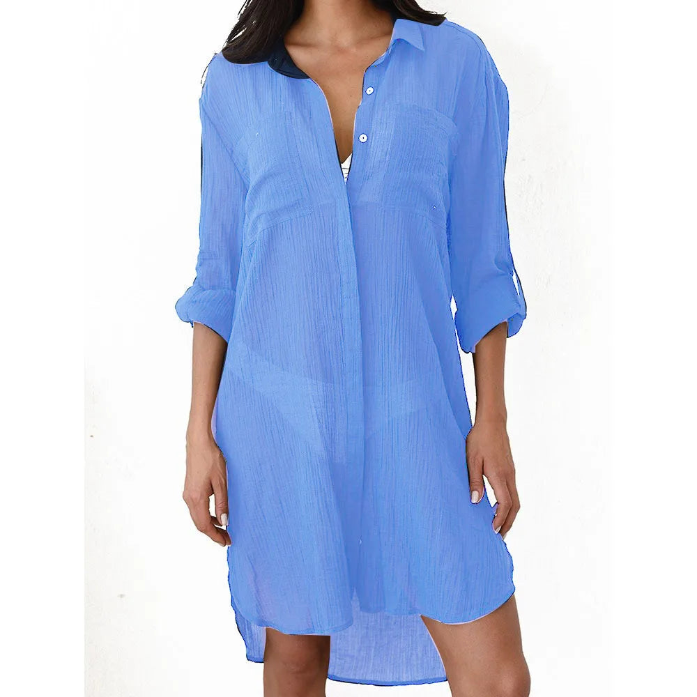 Norvielle Damen Strandkleid Cover Up