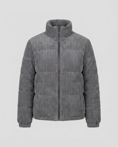 Weiche Damen Cordjacke Warm Beige