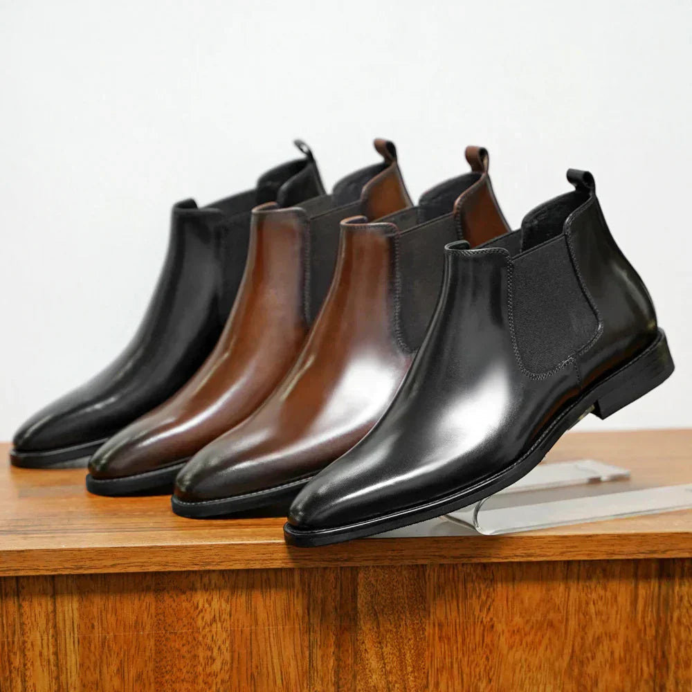 Herren Stiefeletten Schlichte Form