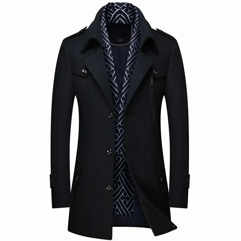 Scott Herren Wollwinterjacke