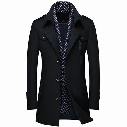 Scott Herren Wollwinterjacke
