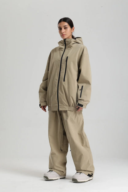 Unisex Skijacke Wasserdicht Isolierter Winterparka