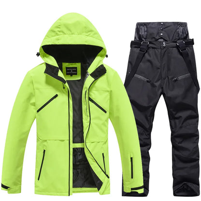 Unisex Skianzug Zweiteiliger Jacke und Hose