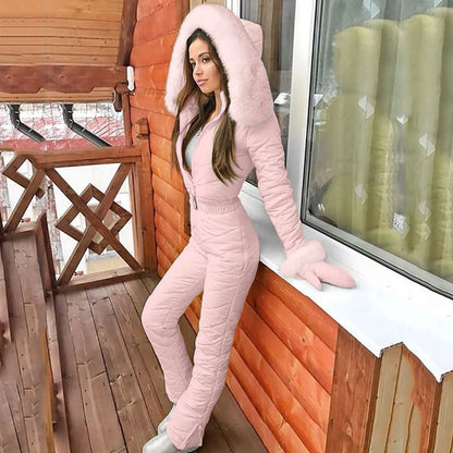 Norvielle Damen Winteroverall Elegantes Design