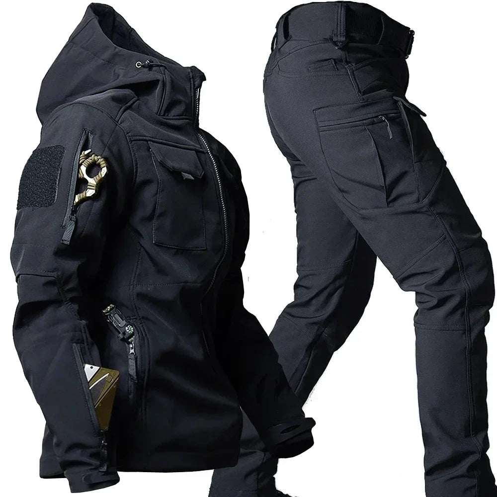 Herren Winterjacke und Hose Wasserdicht