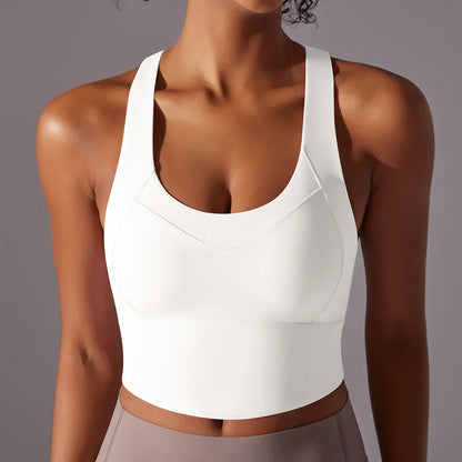 Norvielle Damen Yoga-Bh Eng Anliegend Sportlich