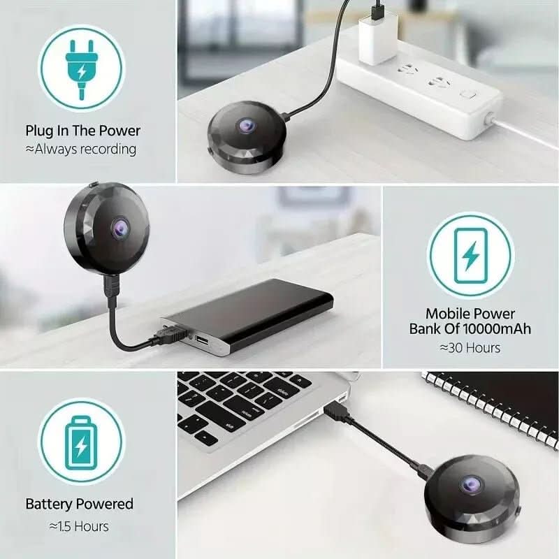 Magnetische Mini WiFi Kamera 1080P HD für Überwachung