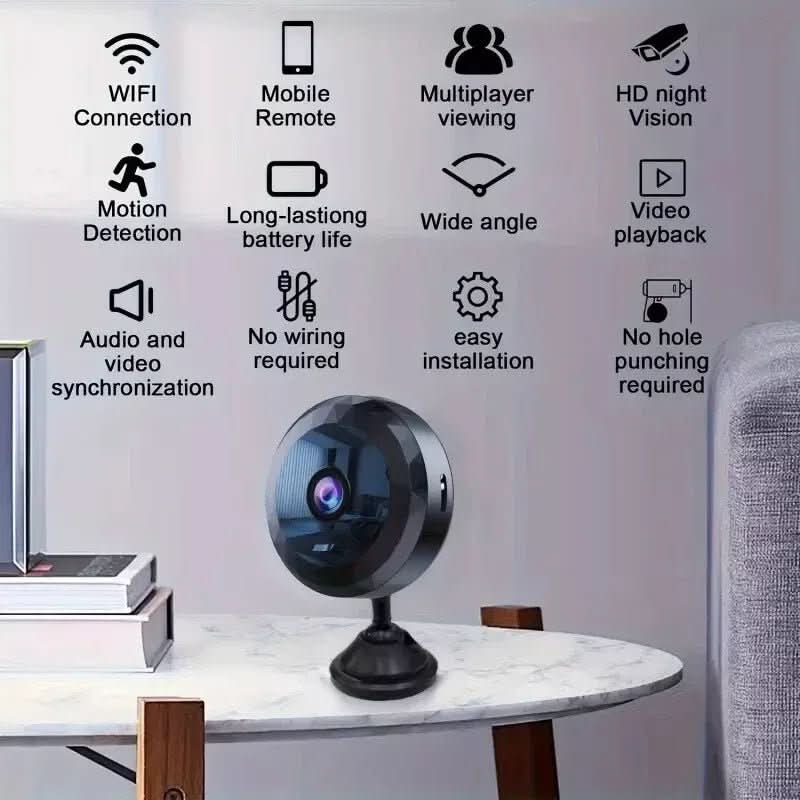 Magnetische Mini WiFi Kamera 1080P HD für Überwachung