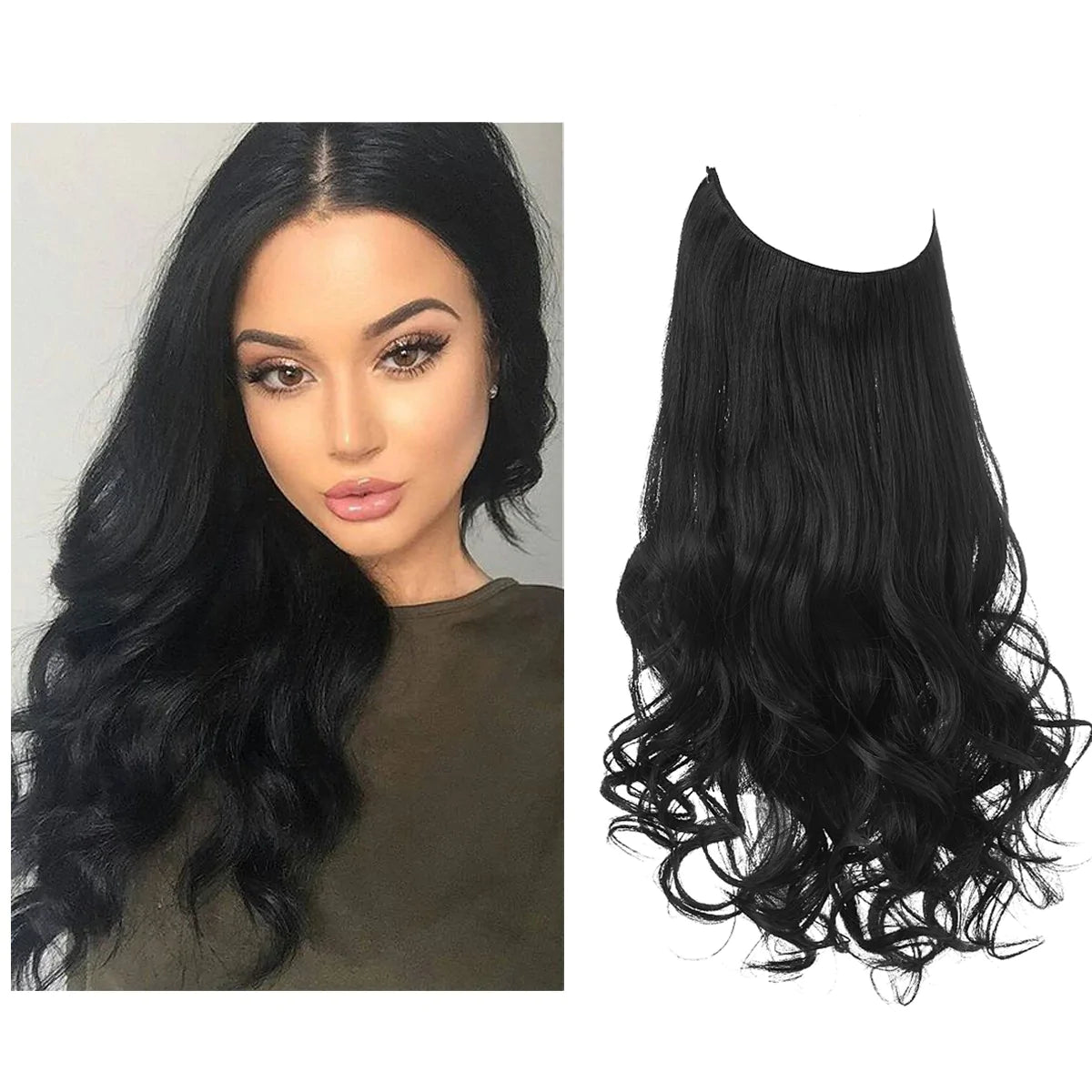 Echthaar-Extensions 100% Remy-Qualität Natürlicher Glanz