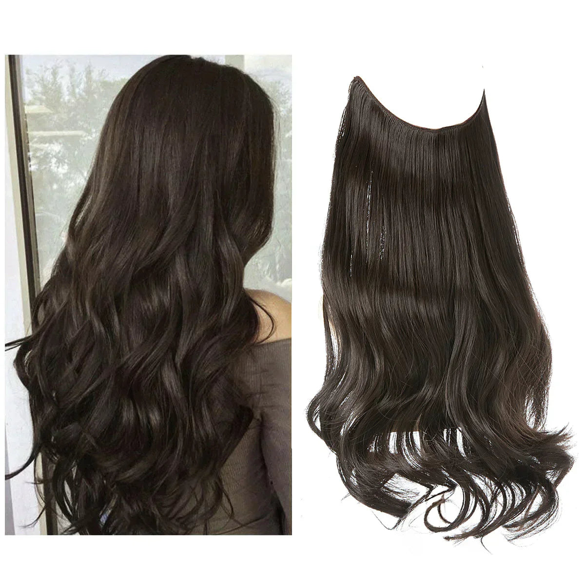 Echthaar-Extensions 100% Remy-Qualität Natürlicher Glanz