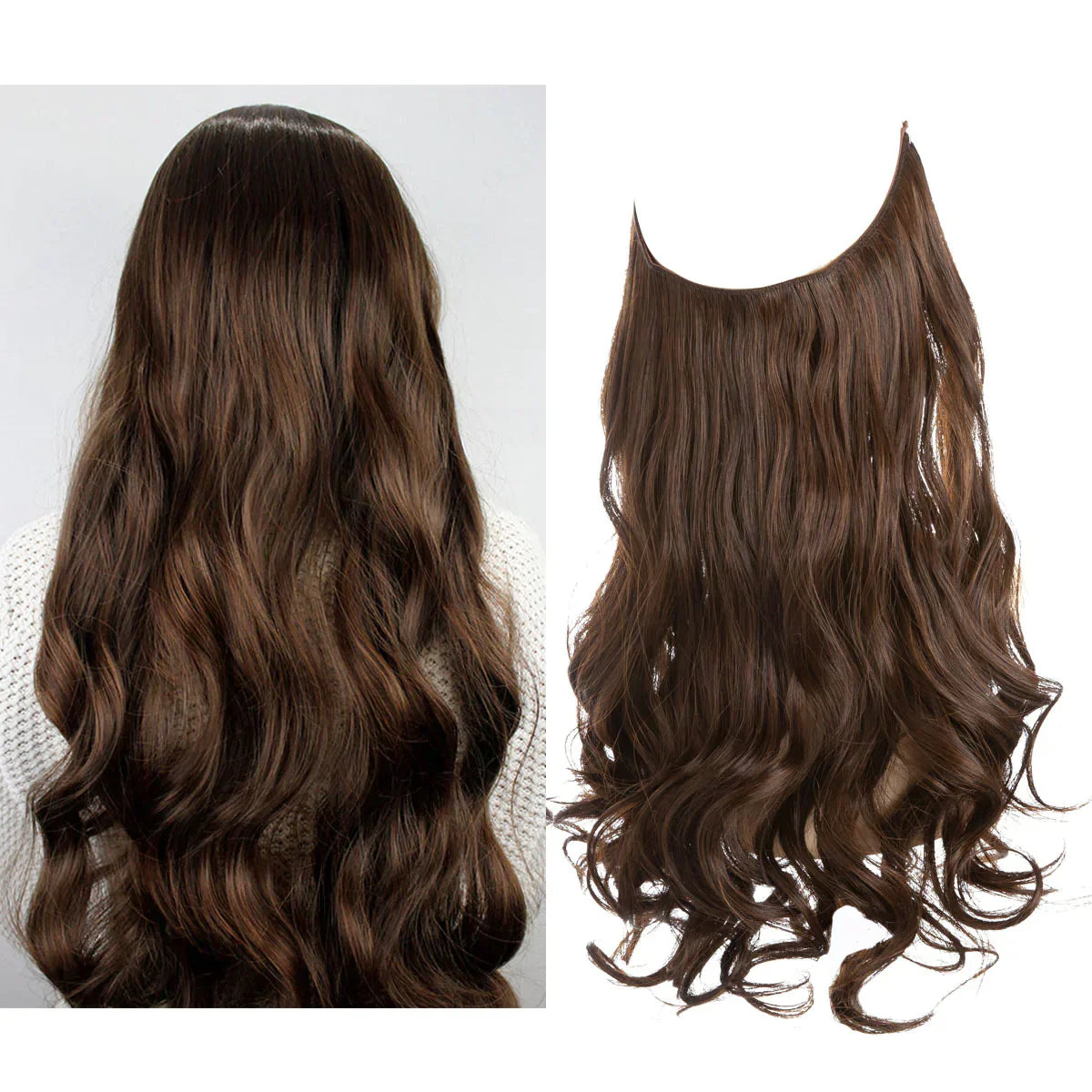 Echthaar-Extensions 100% Remy-Qualität Natürlicher Glanz