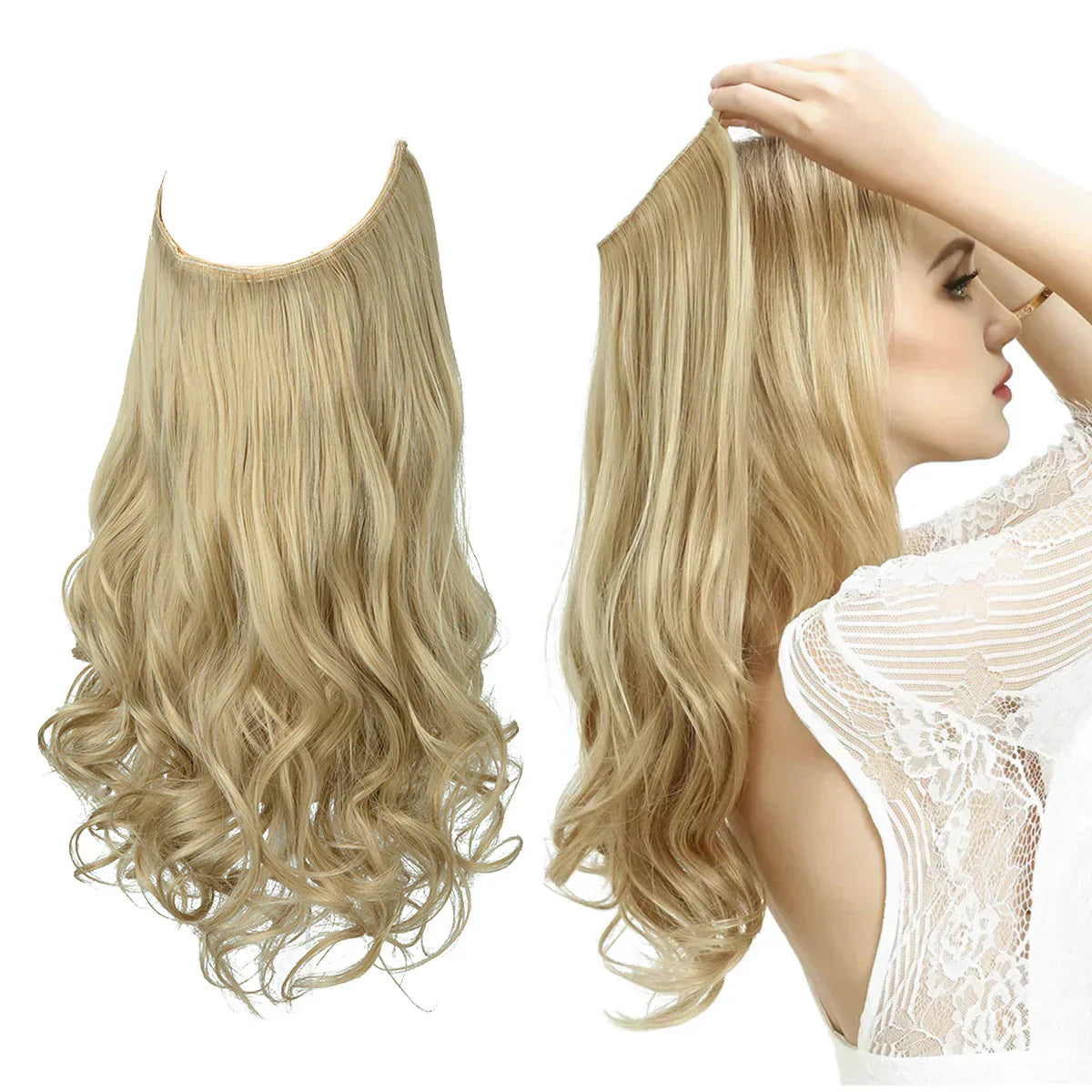 Echthaar-Extensions 100% Remy-Qualität Natürlicher Glanz