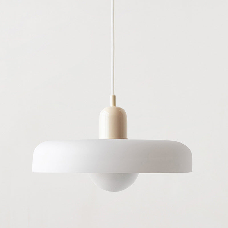 Bauhaus Pendelleuchte Farbiges Glas