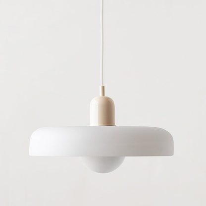 Bauhaus Pendelleuchte Farbiges Glas