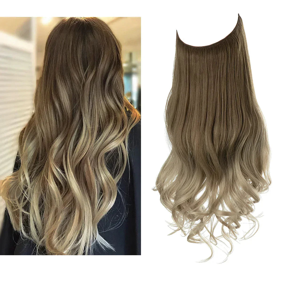 Echthaar-Extensions 100% Remy-Qualität Natürlicher Glanz