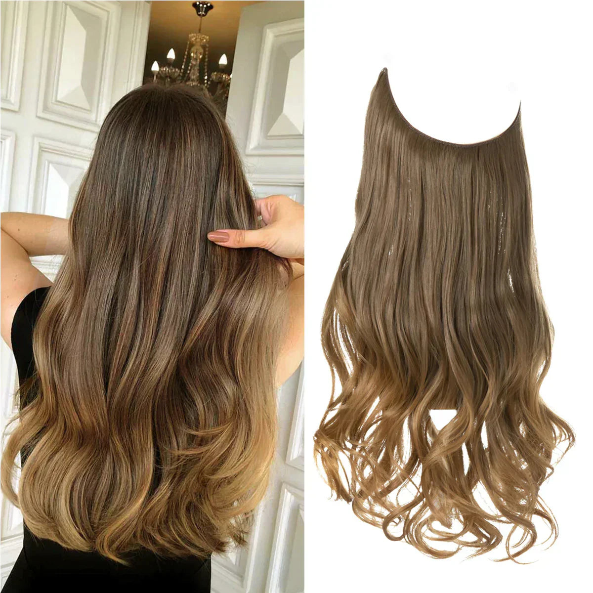 Echthaar-Extensions 100% Remy-Qualität Natürlicher Glanz
