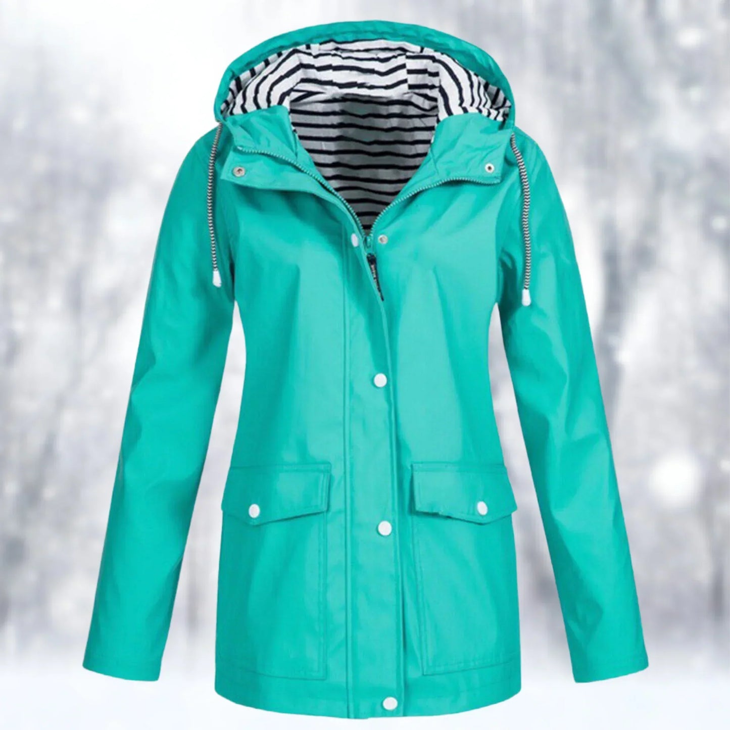 Norvielle Damen Wasserdichte Windjacke