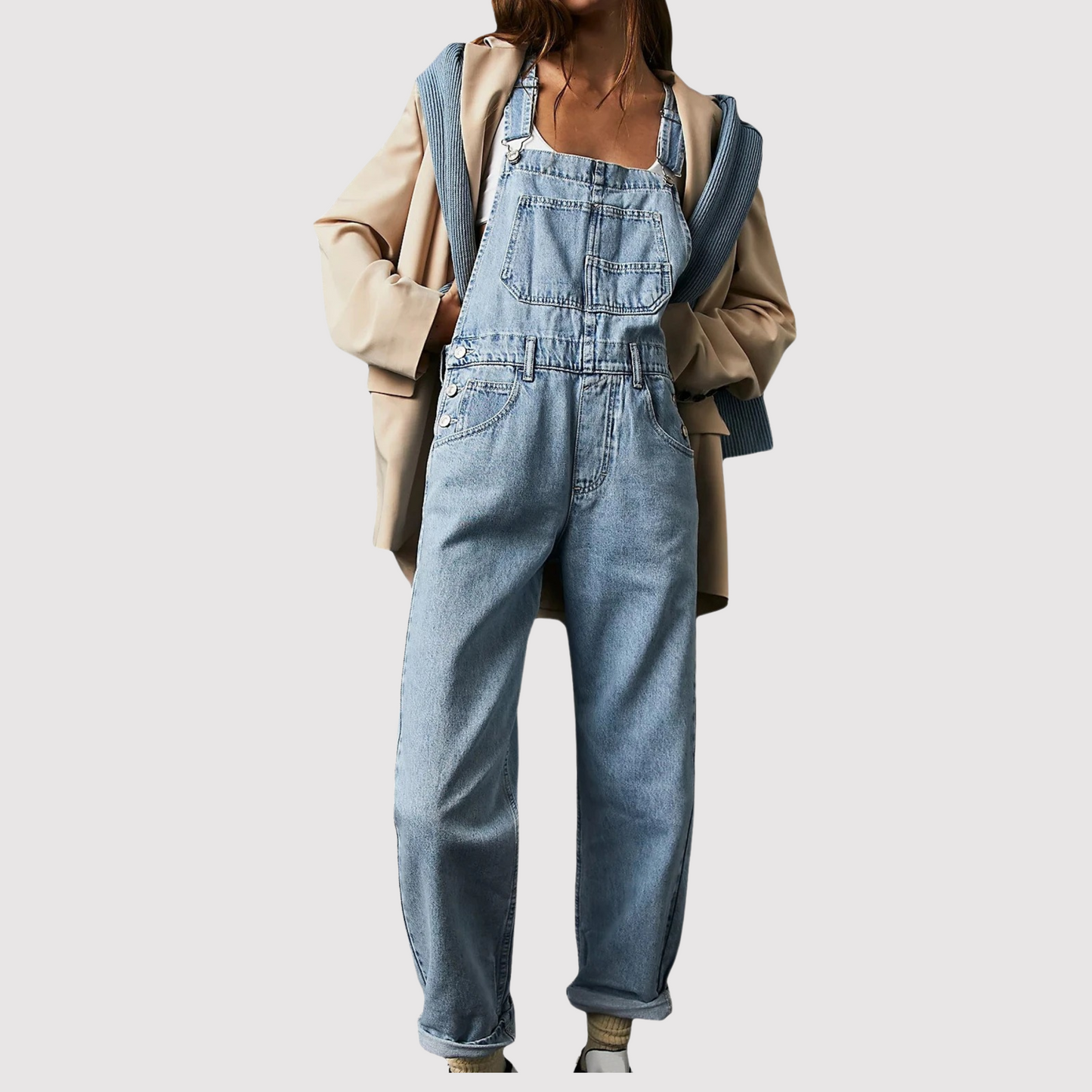 Damen Jeans Jumpsuit Norvielle