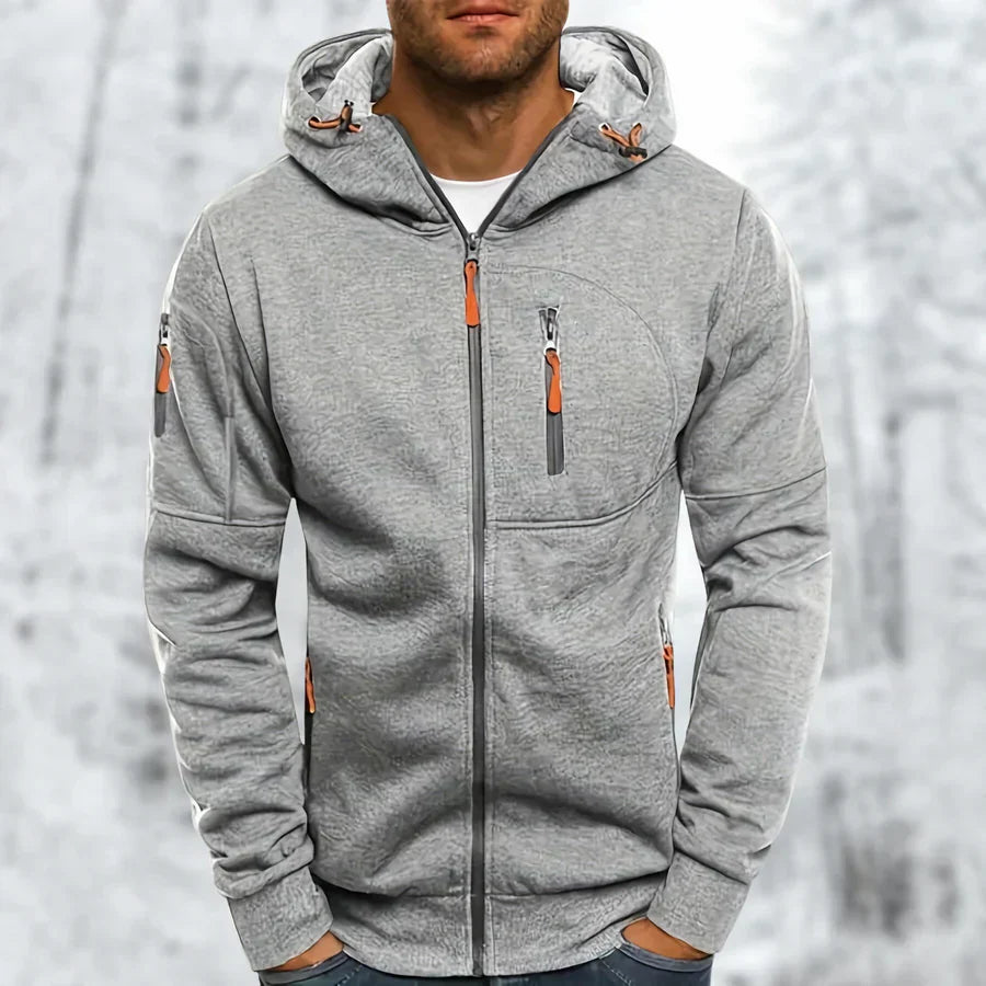 Herren Winterjacke Kapuze Kurz