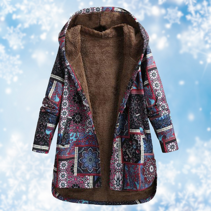Kapuzenjacke Bedruckt Unisex Baumwolle