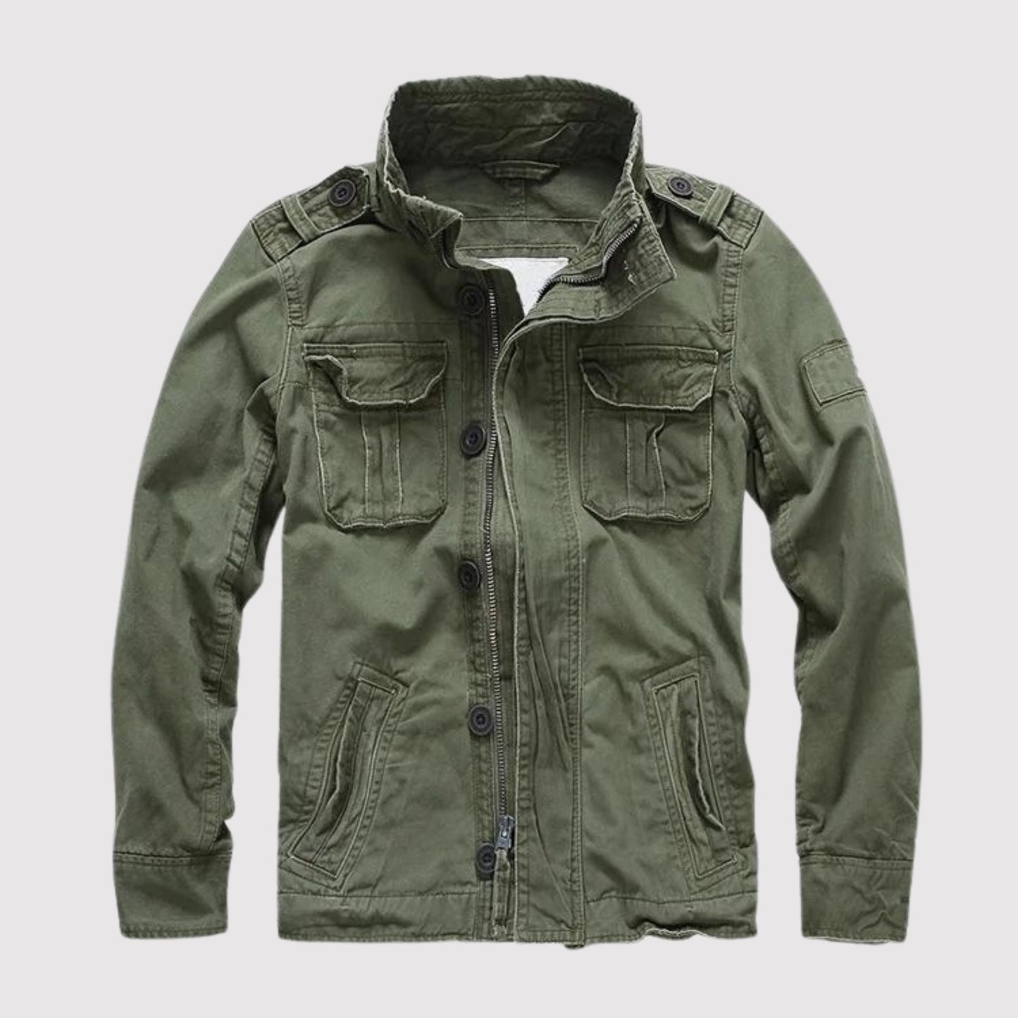 Retro Damen Jeansjacke Mehrere Taschen