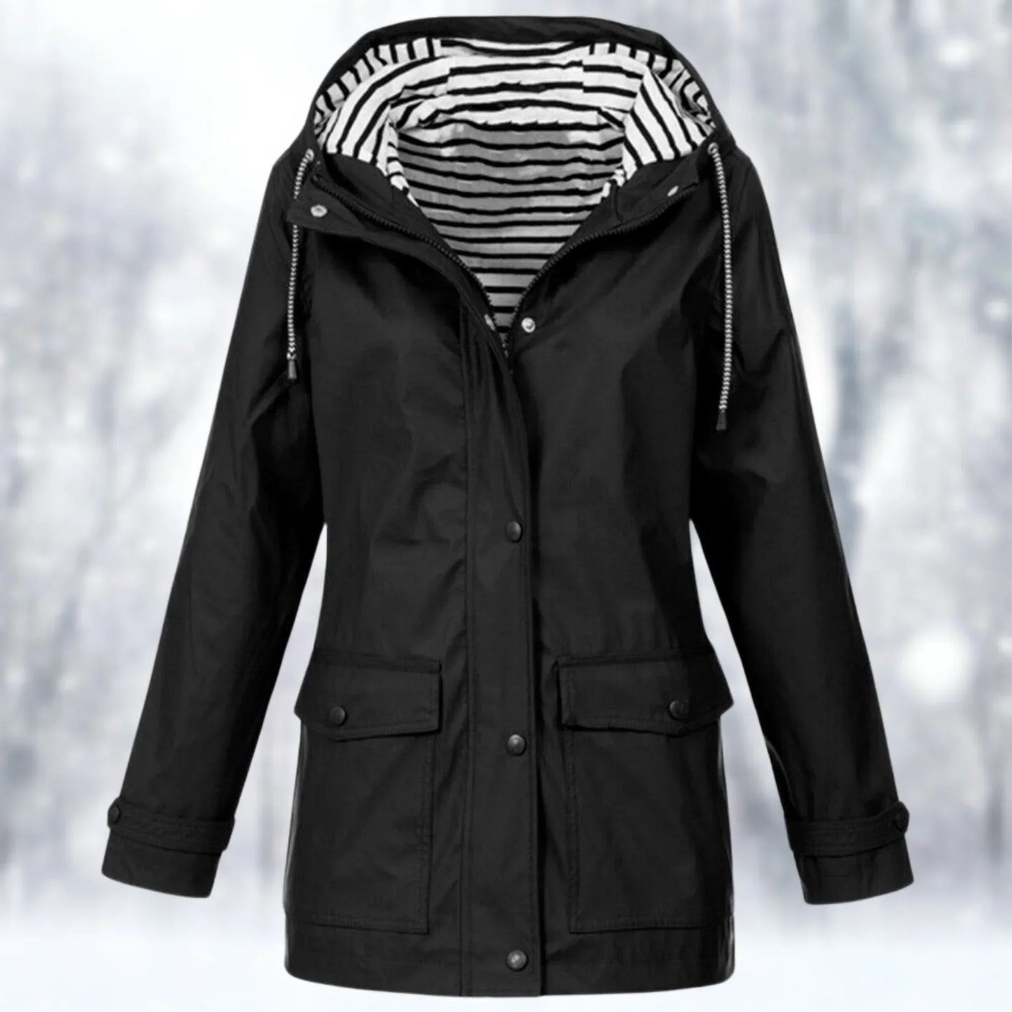 Norvielle Damen Wasserdichte Windjacke