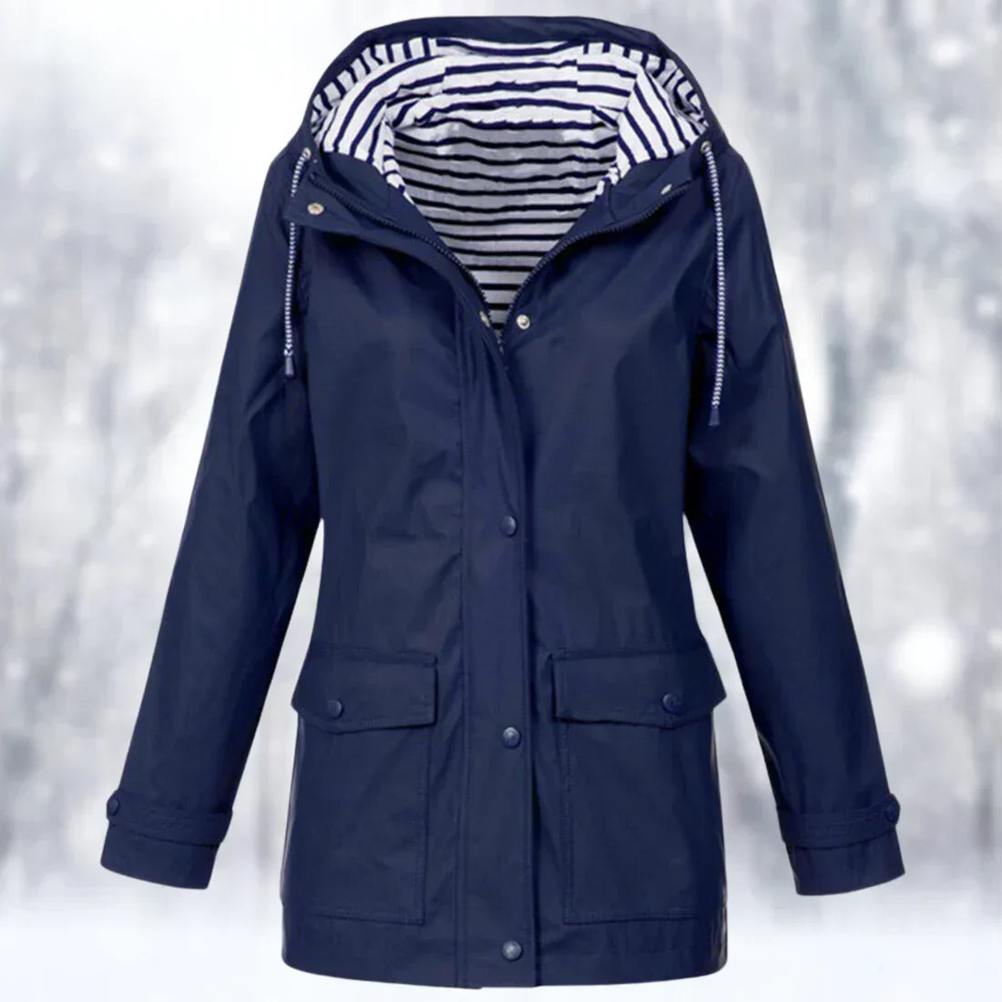 Norvielle Damen Wasserdichte Windjacke