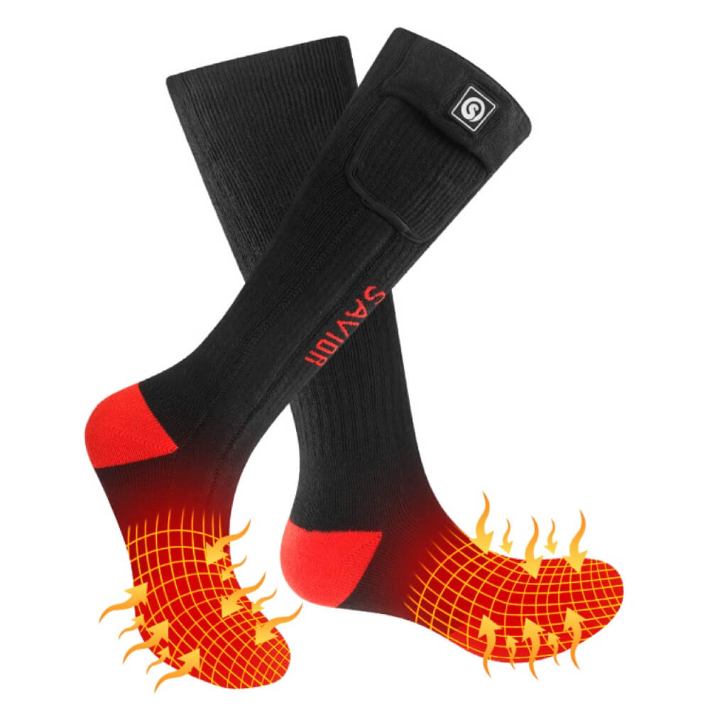 Heizsocken Batteriebetriebene 7.4V Unisex - Norvielle