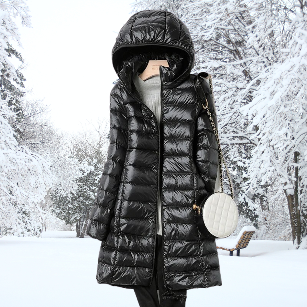Norvielle Damen Ultraleichte Daunenjacke Mit Kapuze