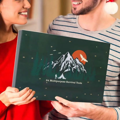 AdventureGear Adventskalender 24 Outdoor-Werkzeuge