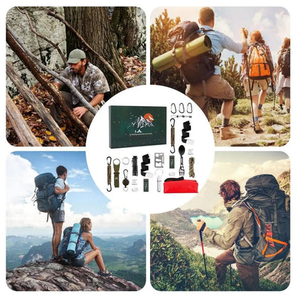 AdventureGear Adventskalender 24 Outdoor-Werkzeuge