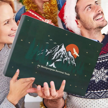 AdventureGear Adventskalender 24 Outdoor-Werkzeuge