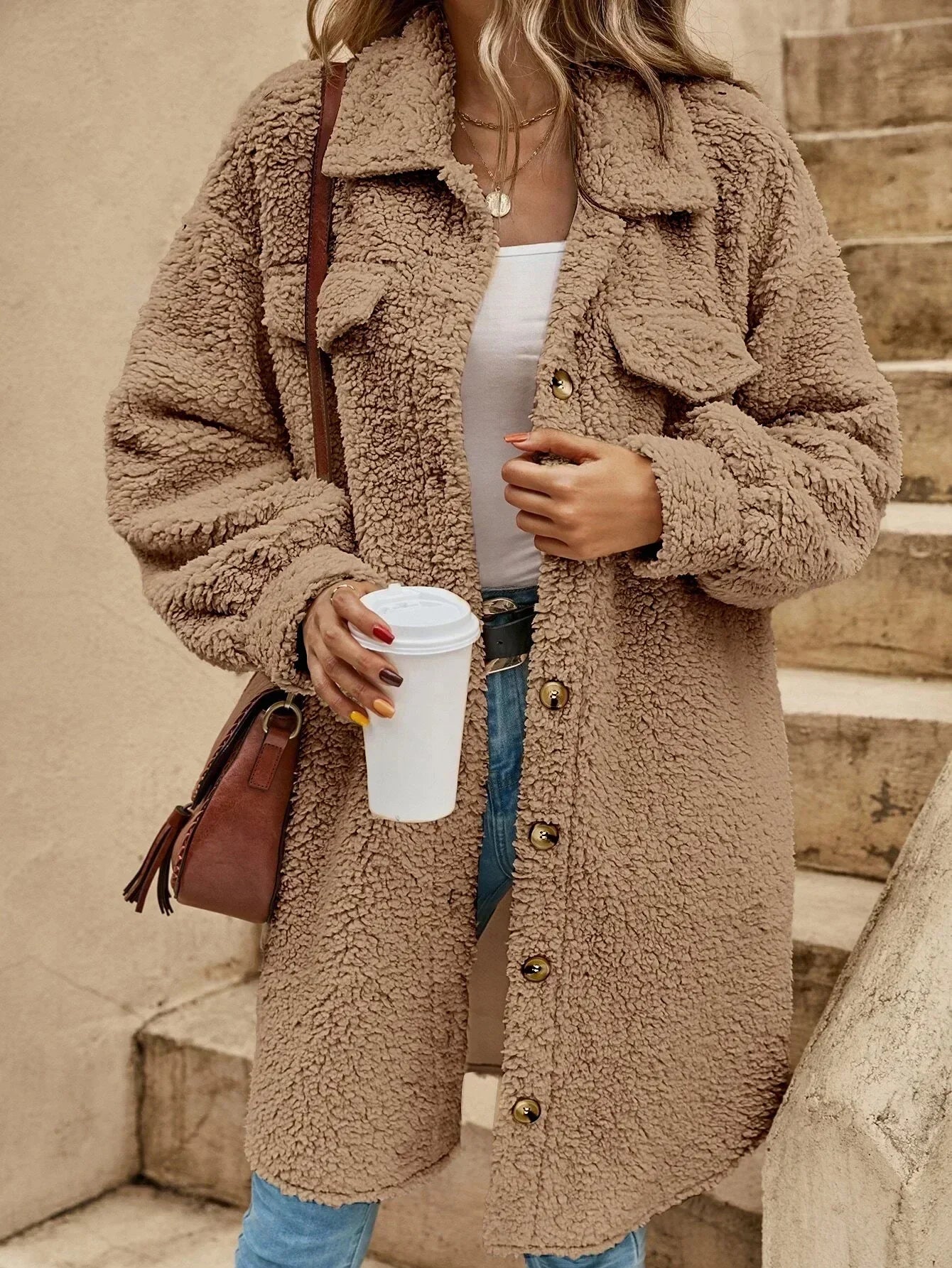 Norvielle Damen Fleecejacke Bequem
