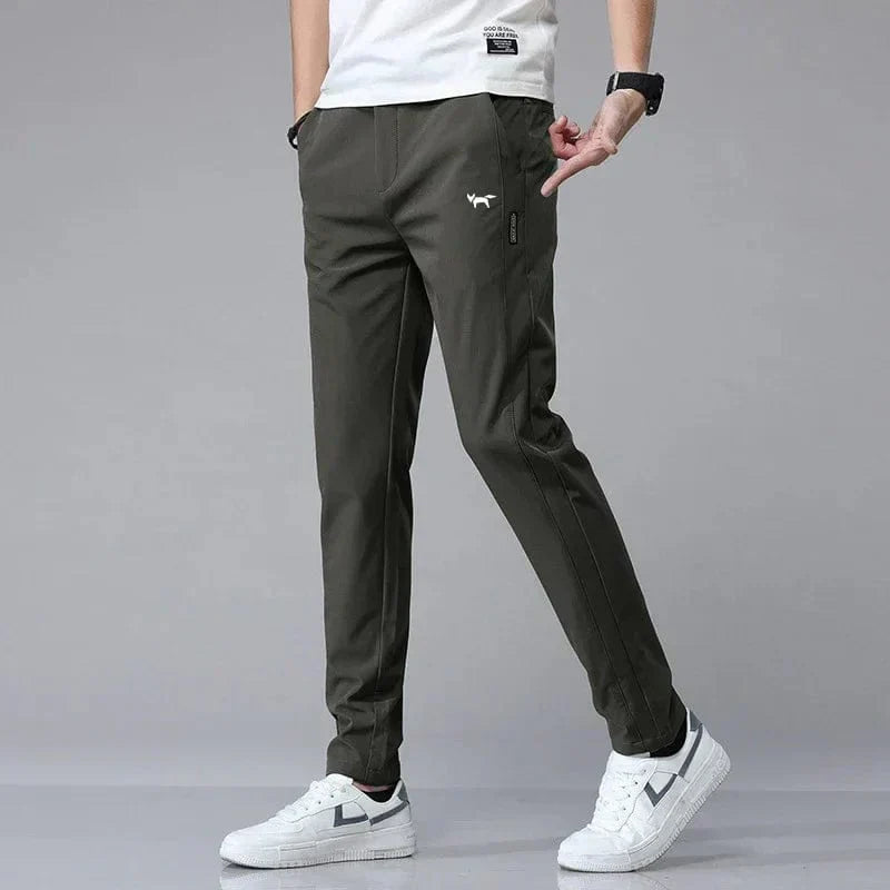 Herren Golfhosen Norvielle Stretch Baumwolle Beige
