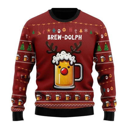 Herren Pullover Musterdesign Moderner Schnitt